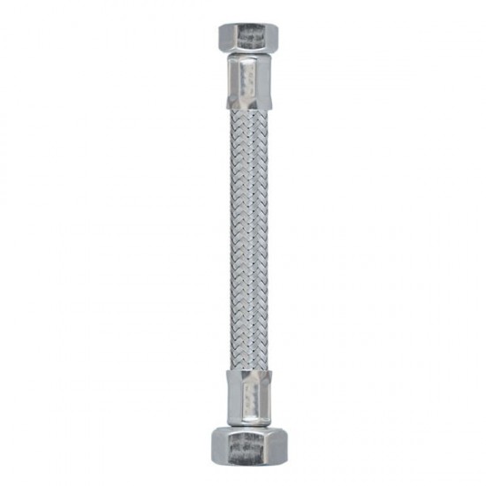 Fleksibilna cijev-crijevo za vodokotlić 40cm inox 1/2 1/2" DN10 Ecoflex Ecos 10210