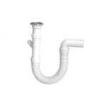 Sifon za sudoper fleksibilni jednodjelni sa priključkom za perilicu posuđa (960007) 23562 Ecos