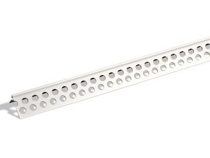 Aluminijski kutni profil za rigips 2,5m 23x23mm