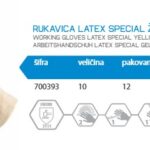 Rukavica latex  vl.11 Protech