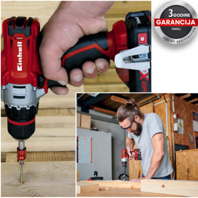 Einhell aku bušilica-odvijač TE-CD 18/40 Li BL – Solo 18V 40Nm 4513997 - Image 2