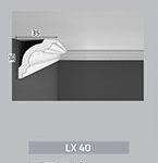 Stiropor lajsna LX-41