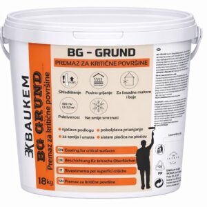 Baukem grund 18 kg ili 20 L najbolja podloga ili emulzija za fasade