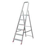 Ljestve aluminijske 5 gazišta bolje (stepenice, merdevine) Topten