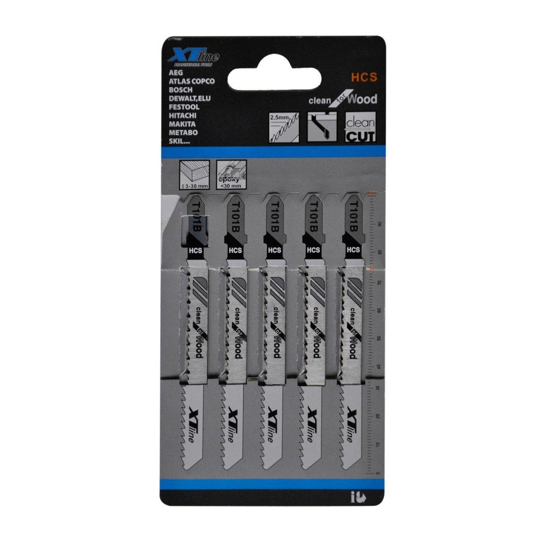 XTline Listovi ubodne pile 1,2x50mm 5kom za Bosch, Hitachi, Makita, Metabo T118A