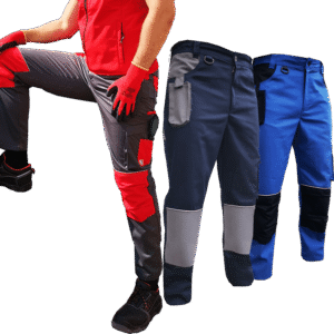 Radne hlače optimum plus, siva, vel.XL, 12130325-Willona