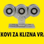 Točkovi za klizna vrata