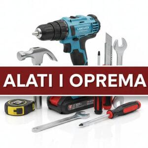 Alati i oprema - širok asortiman ručnog i električnog alata u Škrgić shopu