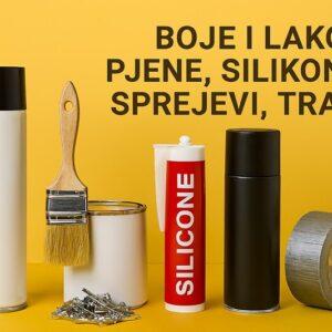 Boje i lakovi - pur pjene silikoni i trake Skrgic shop