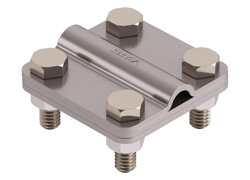 Križna spojnica KON02 SP Inox 8-10 mm / 30×3,5mm 60x60mm