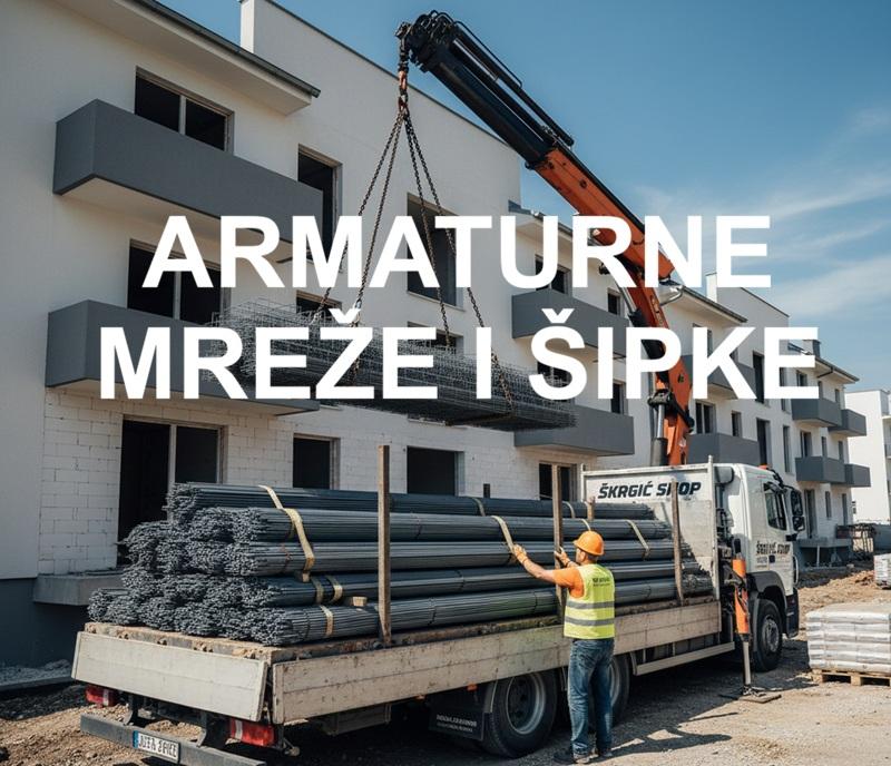 Armaturne mreže i šipke - Skrgic shop Sanski Most
