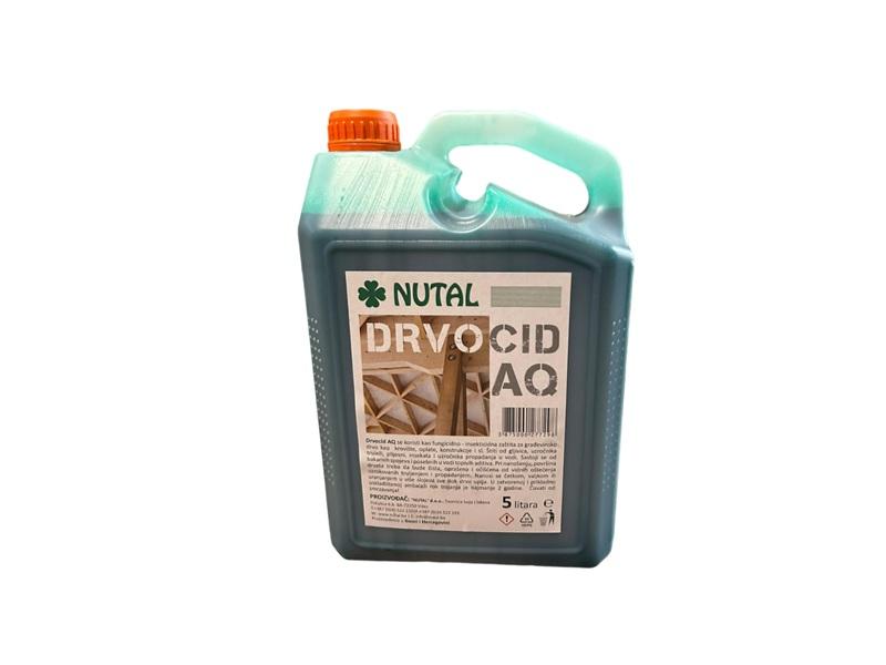 DRVOCID AQ zeleni 10L fungicidno - insekticidna zaštita za drvo Nutal