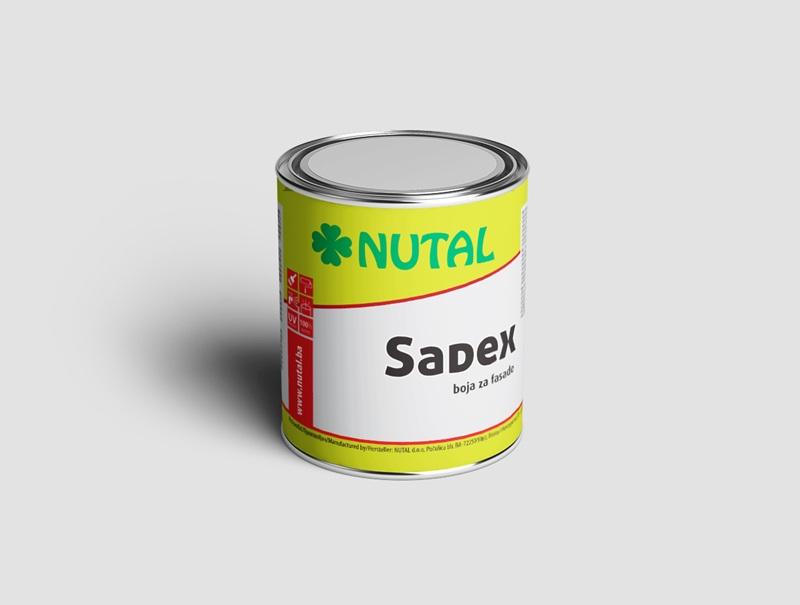 SADEX boja za fasade 1/1 (fasadna farba, fasadeks) Nutal